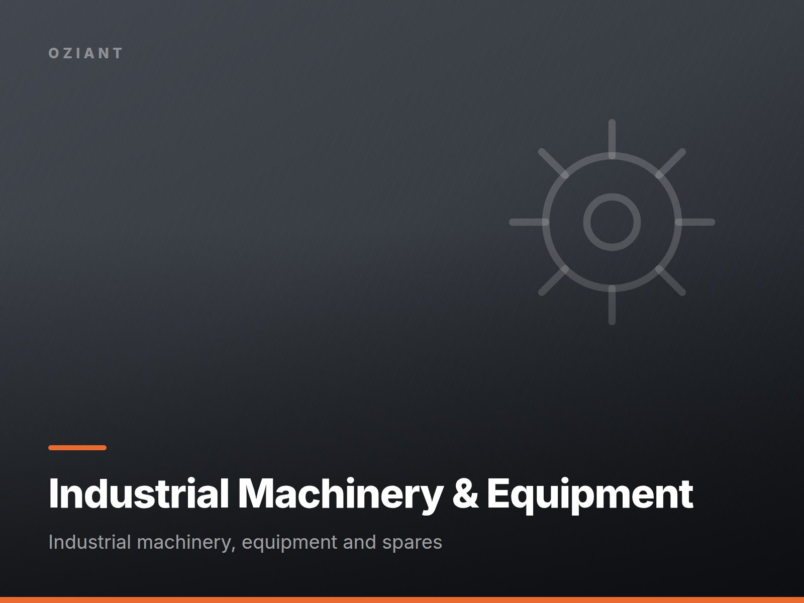 Industrial Machinery & Equipment