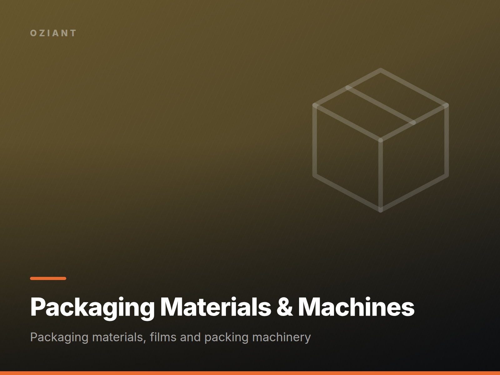 Packaging Materials & Machines
